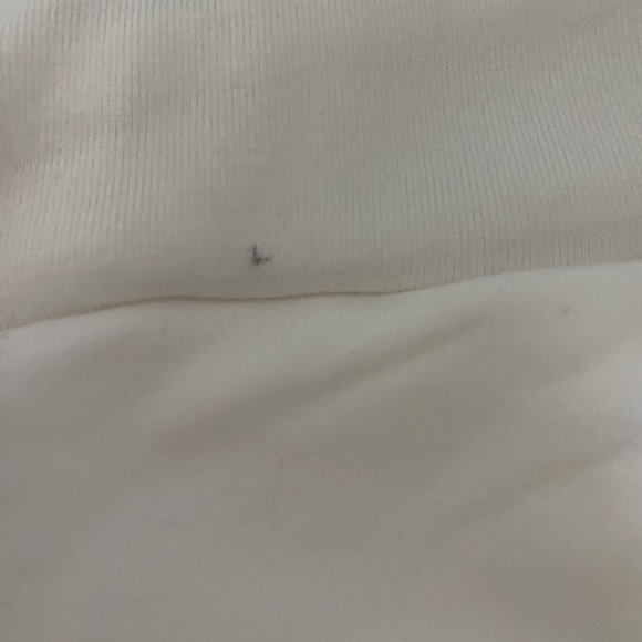 Women’s White French Terry Bradley Mischa Joggers Size Medium - Picture 6 of 6